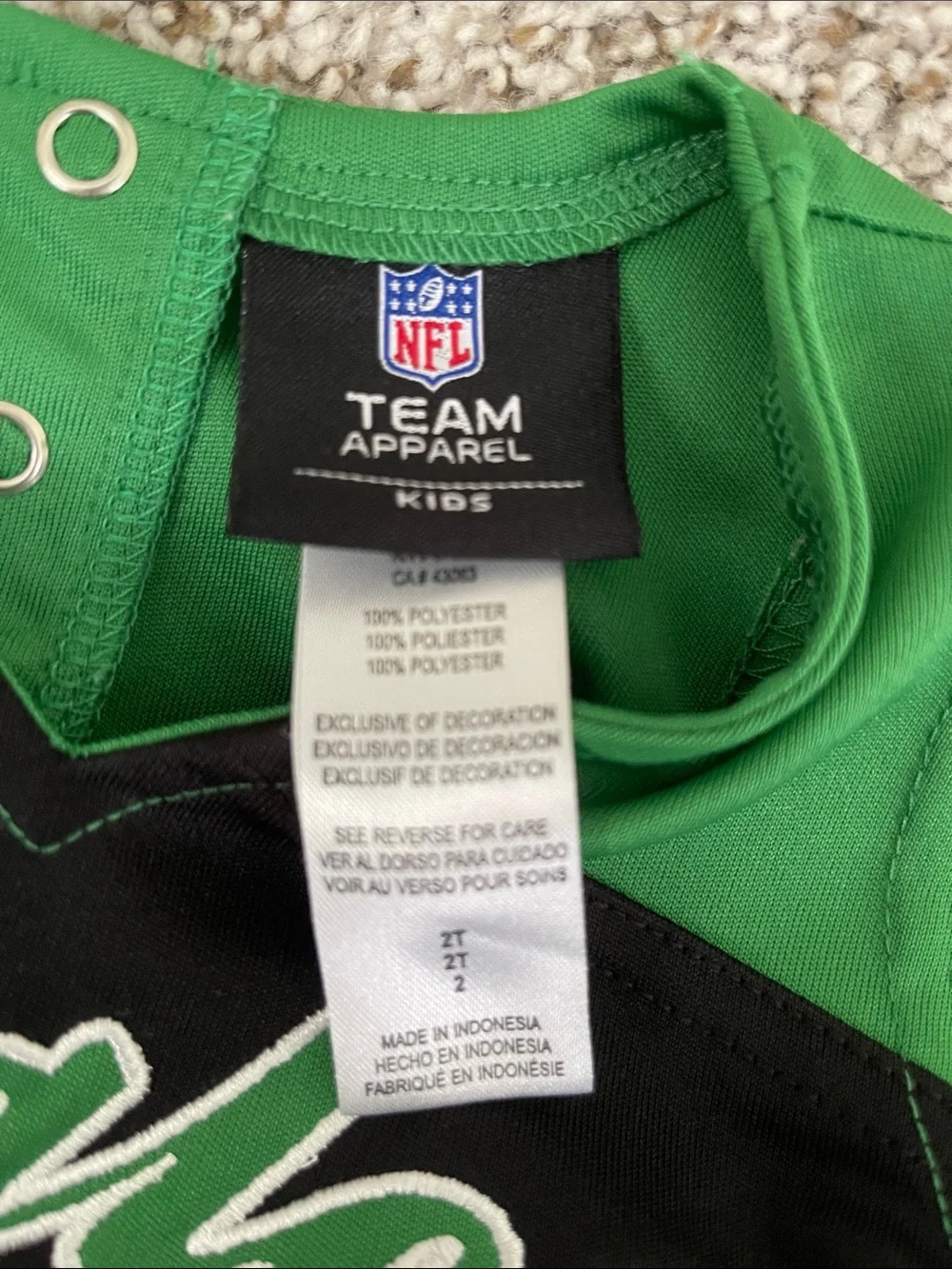 Philadelphia Eagles Toddler 2T Cheer Dress